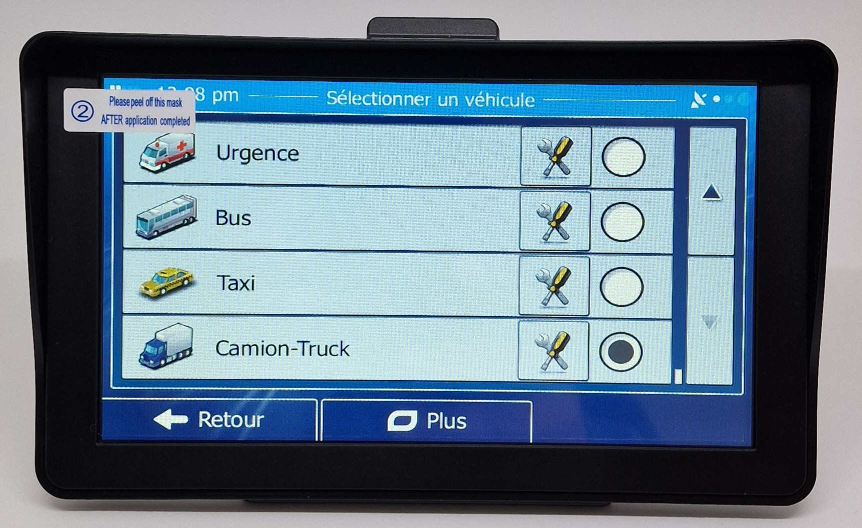GPS Voiture 7 Pouces Navigation Auto, Camion, Poids Lourd Navigateur HD  Tactidrj - GPS Poids Lourd - DRK TECH
