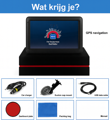 7 inch android gps navigatiesysteem 0