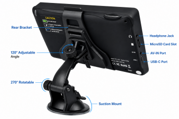 Wwwdrktechnavigationcom 7 inch truck gps bluetooth